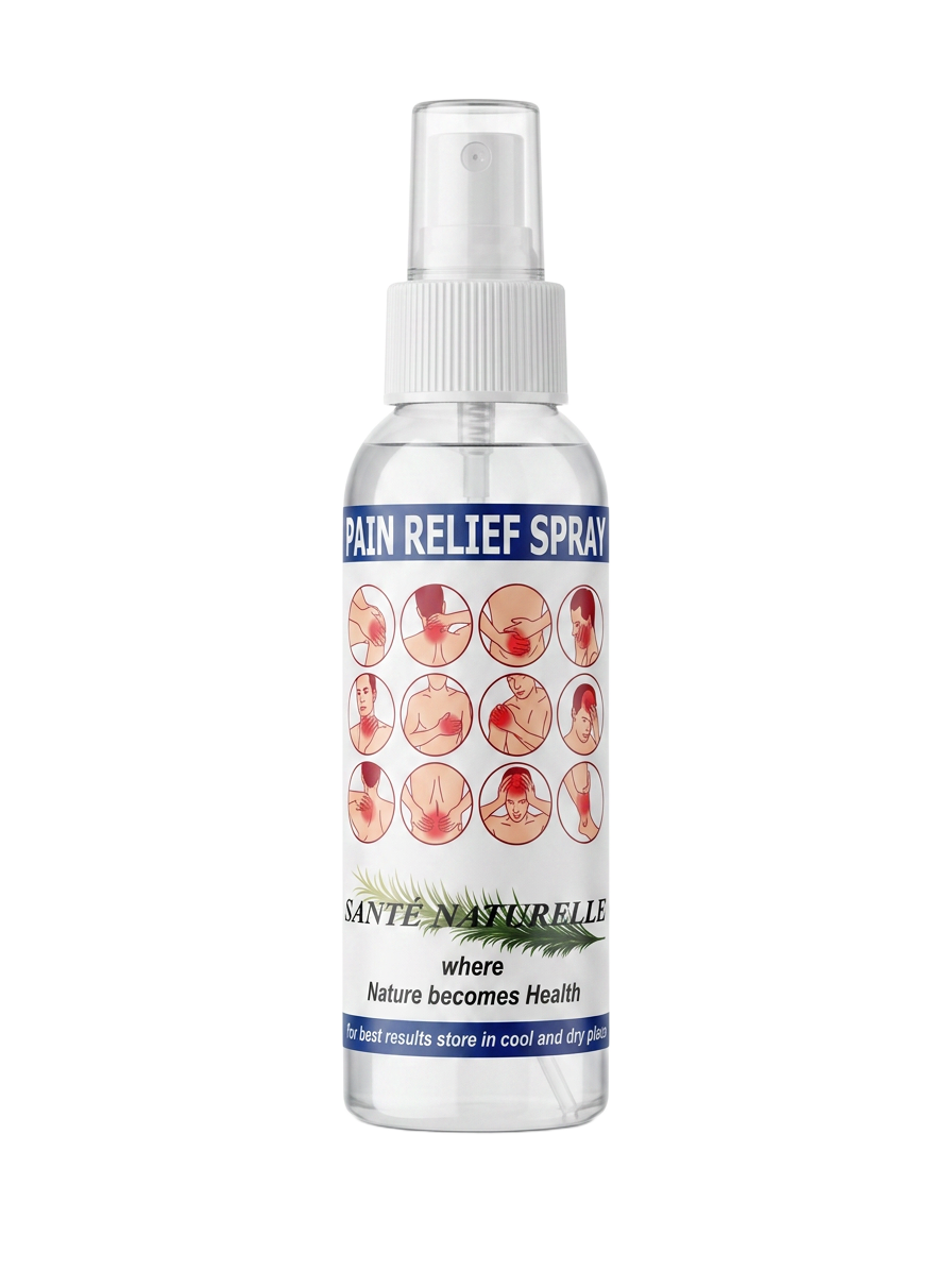 Santé Naturelle Pain Relief Spray 100 ml plastic bottle